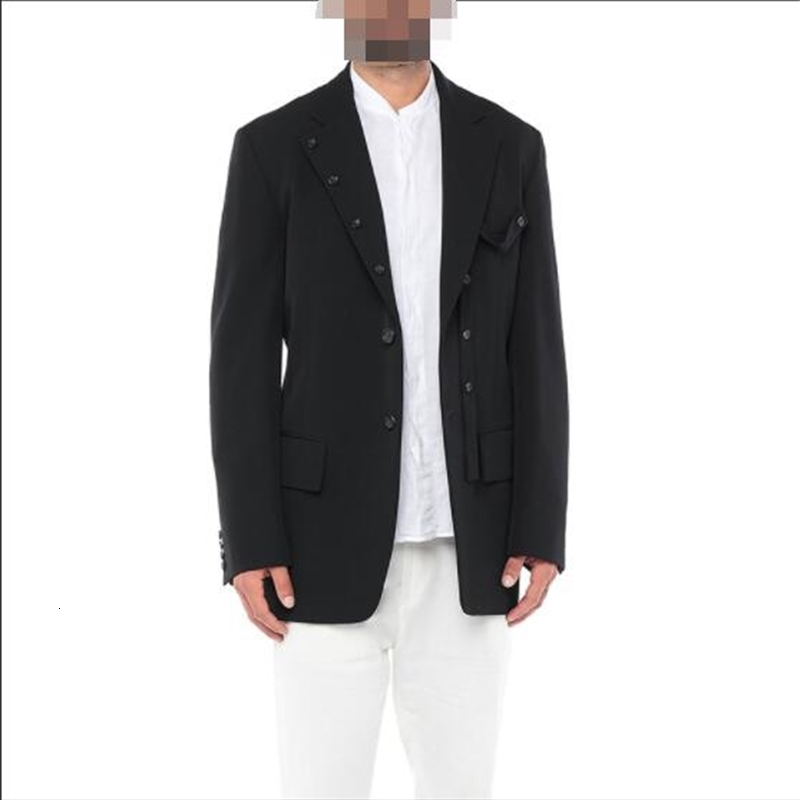 2021 New -6xl!! Casual Male Suit Dark Button Designer Department 4POA, Black
2021 New -6xl!! Casual Male Suit Dark Button Designer Department 4POA, Black