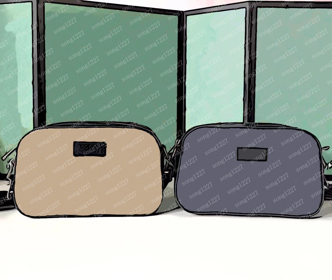 2021Classic backpack shoulder or waist bags khaki and Black comes two colors camera bag available in SIZE 24 14 7
2021Classic backpack shoulder or waist bags khaki and Black comes two colors camera bag available in SIZE 24 14 7