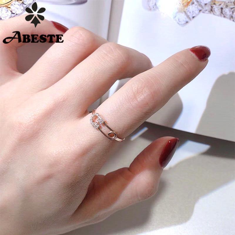 Cluster Rings ANI 18K Rose Gold (AU750) Wedding Ring Anillos Mujer Fashion Design Real Natural Diamond For Women Birthday Gift, Golden;silver
Cluster Rings ANI 18K Rose Gold (AU750) Wedding Ring Anillos Mujer Fashion Design Real Natural Diamond For Women Birthday Gift, Golden;silver