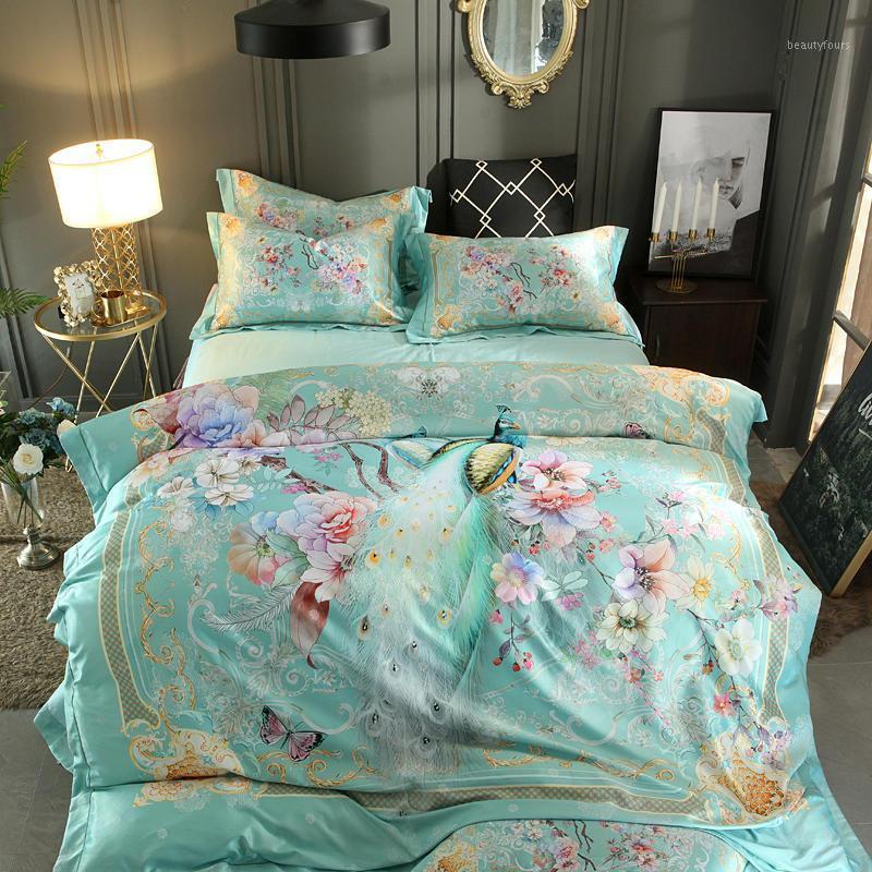 Queen King size 3D Bedding Set Luxury Bed set Silk Satin Cotton Duvet cover Fitted sheet Bed sheet linge de lit ropa de cama1, Bedding set 5
Queen King size 3D Bedding Set Luxury Bed set Silk Satin Cotton Duvet cover Fitted sheet Bed sheet linge de lit ropa de cama1, Bedding set 5