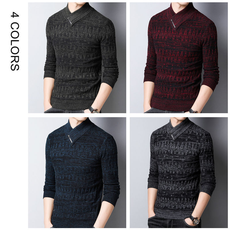 COODRONY Sweater Men Autumn Winter Thick Warm Wool Pullover Men Streetwear Fashion Knitwear Cashmere Turtleneck Pull Homme 91098 201125