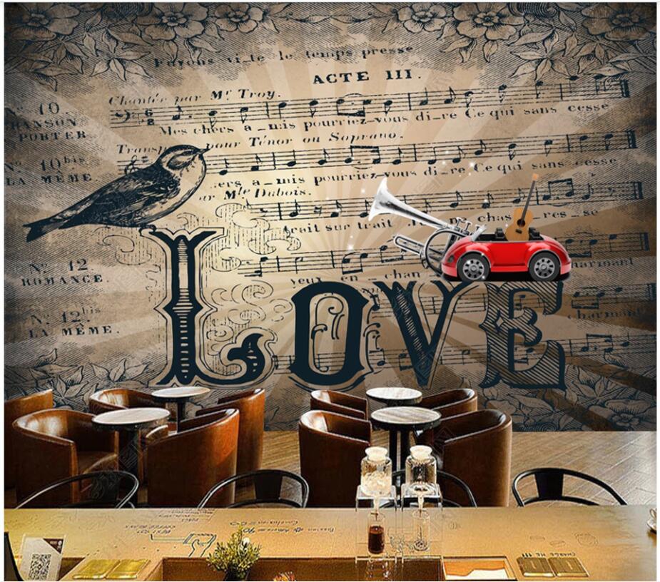 3d photo wallpaper custom mural Retro bar ktv music notes home decor living Room 3d wall murals wallpaper for walls 3 d in rolls, Non-woven wallpaper
3d photo wallpaper custom mural Retro bar ktv music notes home decor living Room 3d wall murals wallpaper for walls 3 d in rolls, Non-woven wallpaper