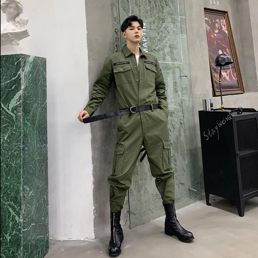 2020 New M-2xl Spring Personality Patched Loose Male Youth Siamese Hairstylist Pantsuit Tools L0jv, Ships
2020 New M-2xl Spring Personality Patched Loose Male Youth Siamese Hairstylist Pantsuit Tools L0jv, Ships