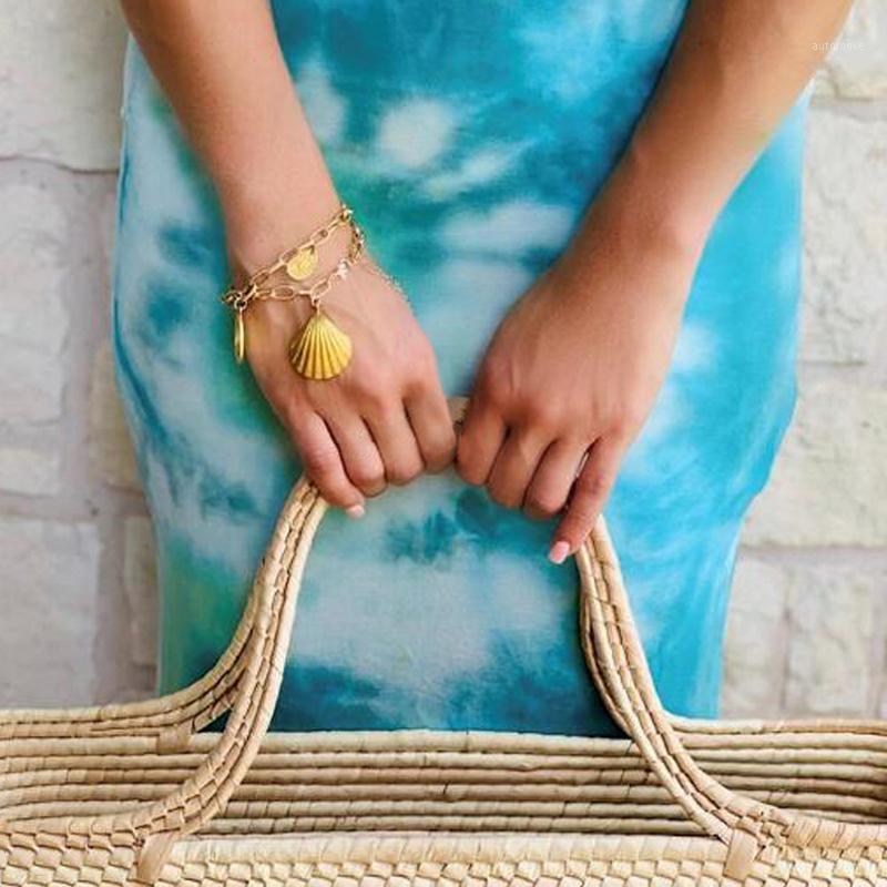 1Pcs Woven Bracelet Fashion Starfish Shell Conch Virgin Mary Chain Gold Pendant Bracelets Exquisite Women Jewelry 1
1Pcs Woven Bracelet Fashion Starfish Shell Conch Virgin Mary Chain Gold Pendant Bracelets Exquisite Women Jewelry 1