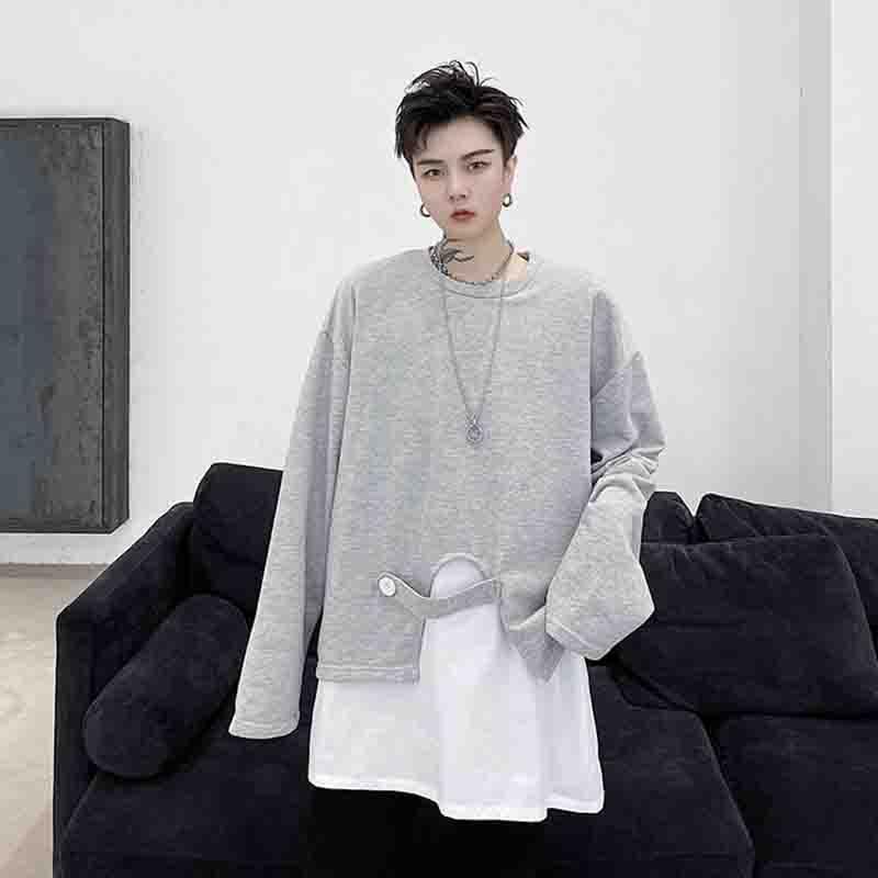 New Cotton T-shirt Long sleeve Man Spring Autumn Fall Loose solid tshirt for men Round Neck Top Hip Hop Male Plus Size Tee shirt, Black
New Cotton T-shirt Long sleeve Man Spring Autumn Fall Loose solid tshirt for men Round Neck Top Hip Hop Male Plus Size Tee shirt, Black