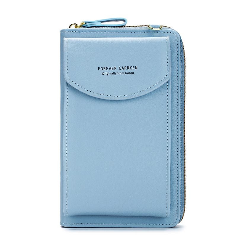 Ladies Shoulder Bag New Ladies Mobile Phone Bag Multifunctional Long Shoulder Messenger Women, Blue
Ladies Shoulder Bag New Ladies Mobile Phone Bag Multifunctional Long Shoulder Messenger Women, Blue