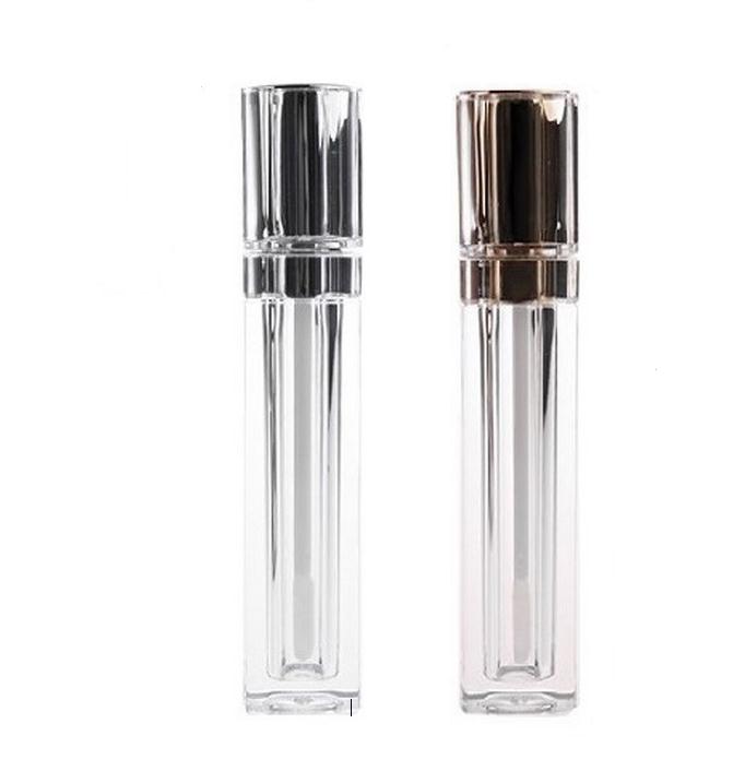Wholesale 8ML Plastic Lip Gloss Packaging Containers Gold Silver Square Clear Lip Gloss Tube Liquid Lipgloss Refillable Bottle Containers SN
Wholesale 8ML Plastic Lip Gloss Packaging Containers Gold Silver Square Clear Lip Gloss Tube Liquid Lipgloss Refillable Bottle Containers SN