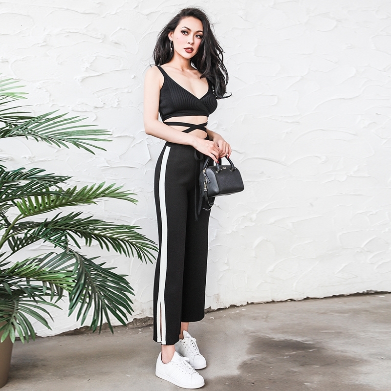 2021 New Summer Hot Sales White Stripes Wide Pants Leg Women Torozelo-length Slim High Rise Tapes All Elptical Mesh 0DM4, Black
2021 New Summer Hot Sales White Stripes Wide Pants Leg Women Torozelo-length Slim High Rise Tapes All Elptical Mesh 0DM4, Black