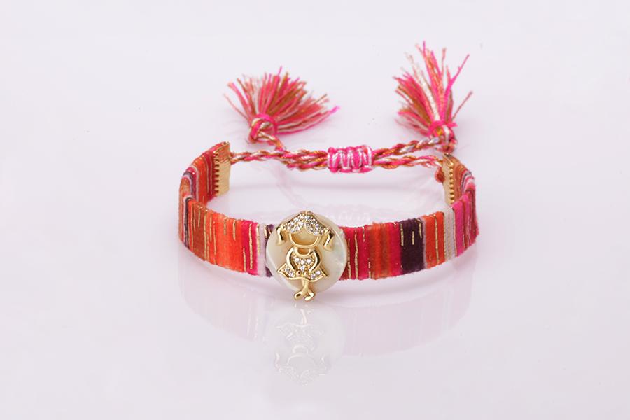 Charm Bracelets Pave White Cubic Zircon Cz Little Girl Shell Ethnic Boho Soft Cotton Silk Tassel Wristband Adjustable Bracelet For Woman
Charm Bracelets Pave White Cubic Zircon Cz Little Girl Shell Ethnic Boho Soft Cotton Silk Tassel Wristband Adjustable Bracelet For Woman