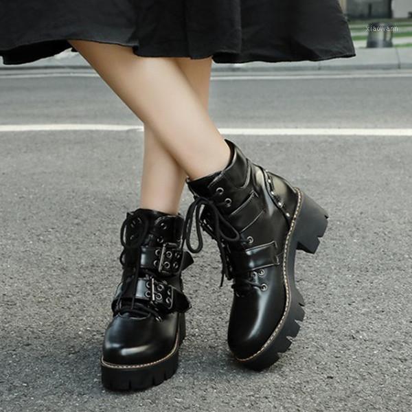 PXELENA Drop Ship Women Punk Gothic Rock Boots Rivet Buckle Strap Lace Up Block Chunky Heel Combat Biker Motorcycle Shoes1, Leopard flock
PXELENA Drop Ship Women Punk Gothic Rock Boots Rivet Buckle Strap Lace Up Block Chunky Heel Combat Biker Motorcycle Shoes1, Leopard flock