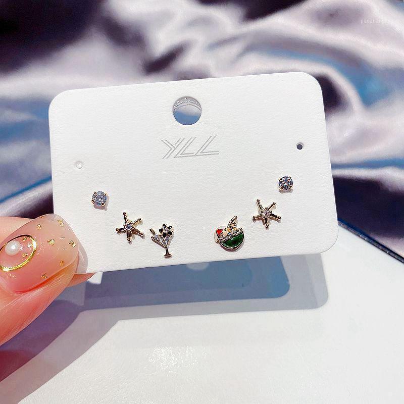 Cute Cocktail Cocknut Drink Stud Earrings Pack Gold Color Mini Cubic Zirconia For Women Girls, Golden;silver
Cute Cocktail Cocknut Drink Stud Earrings Pack Gold Color Mini Cubic Zirconia For Women Girls, Golden;silver