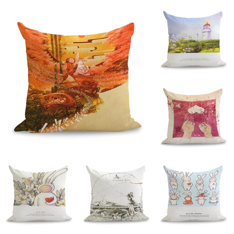 Lighthouse Rabbits Japanese Little Girl Anime Cartoon Pillows Linen Couch Seat Cushion Throw Pillow Home Decor Gift
Lighthouse Rabbits Japanese Little Girl Anime Cartoon Pillows Linen Couch Seat Cushion Throw Pillow Home Decor Gift