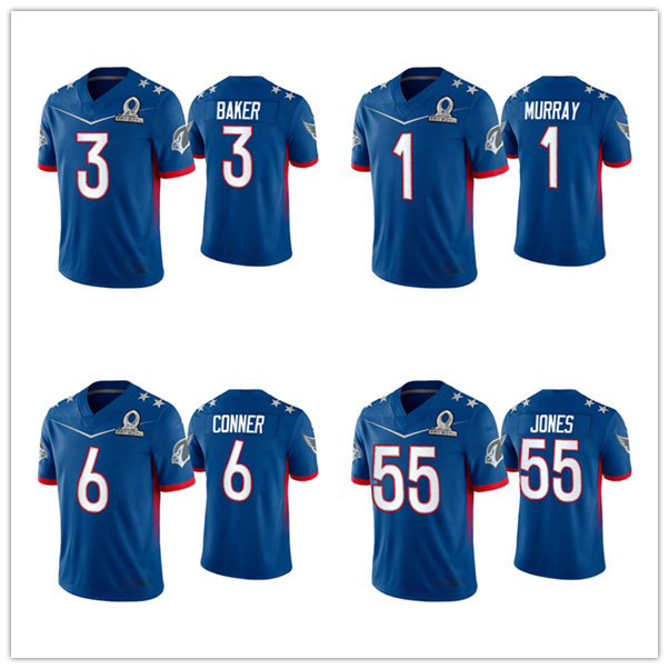 Budda Baker Chandler Jones Kyler Murray James Conner 2022 MEN WOMEN YOUTH NFC Pro Bowl Royal football Jersey
Budda Baker Chandler Jones Kyler Murray James Conner 2022 MEN WOMEN YOUTH NFC Pro Bowl Royal football Jersey