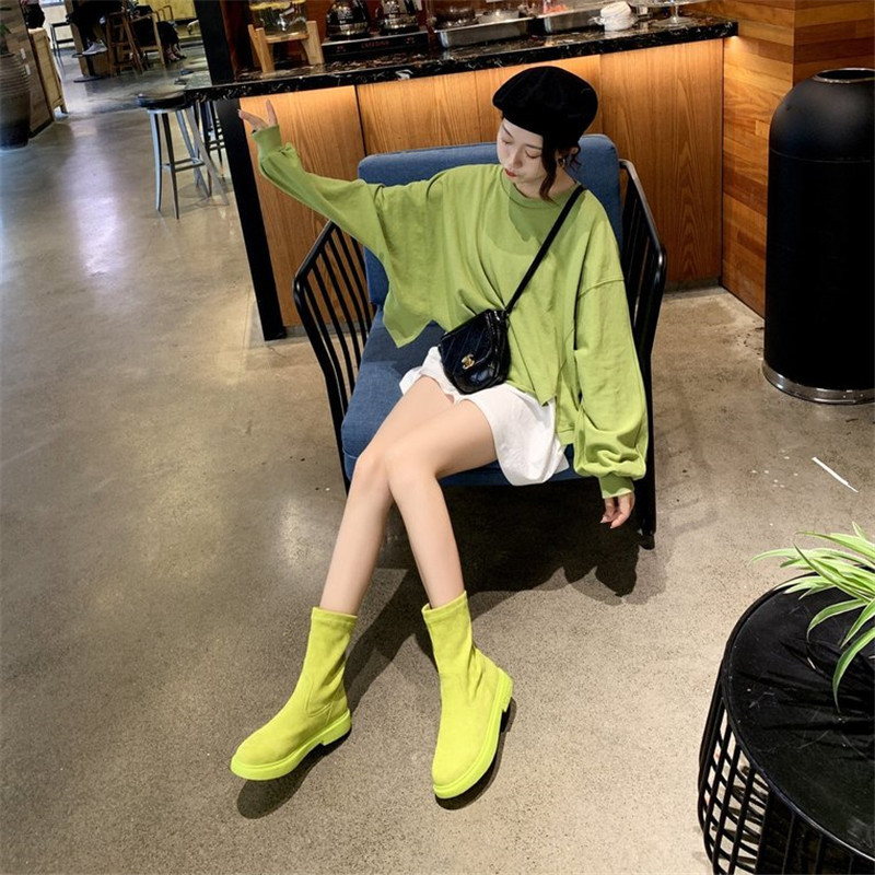 2021 New Autumn Tornozelo Camuroza Hot Short Non-slip Boots Toe Torozelo Women Plus Size -39 G7ES, Black
2021 New Autumn Tornozelo Camuroza Hot Short Non-slip Boots Toe Torozelo Women Plus Size -39 G7ES, Black
