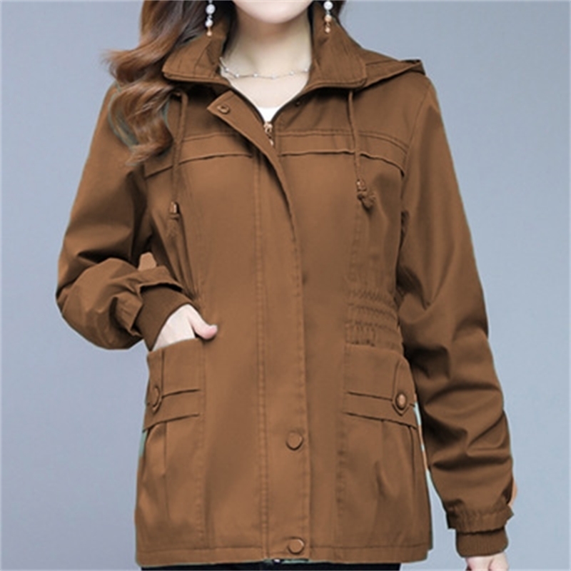 Autumn Winter Women Plus Size 6XL Zipper Basic Jackets Casual Female Outerwear Coats Warm Ladies Cardigan Long Sleeve Jacket 201019