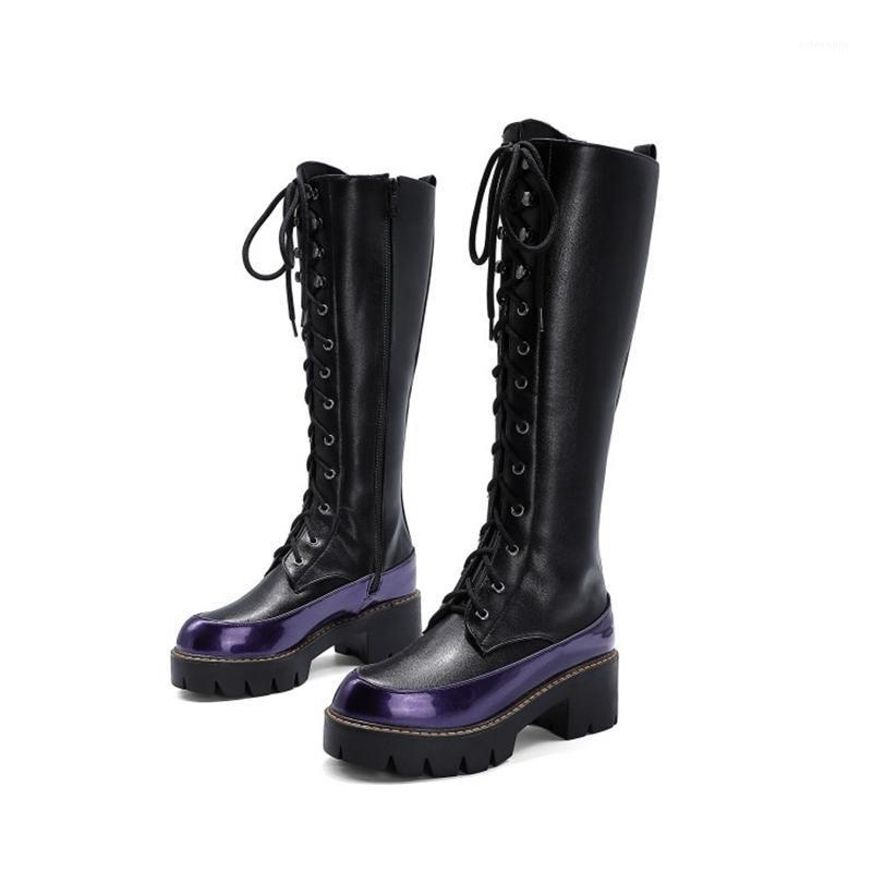 Fashion Winter Combat Boots Women Shoes Knee High Heels 5cm Round Toe Platform Elastic Lace Up Botas Mujer Long Snow Boots 9911, White
Fashion Winter Combat Boots Women Shoes Knee High Heels 5cm Round Toe Platform Elastic Lace Up Botas Mujer Long Snow Boots 9911, White