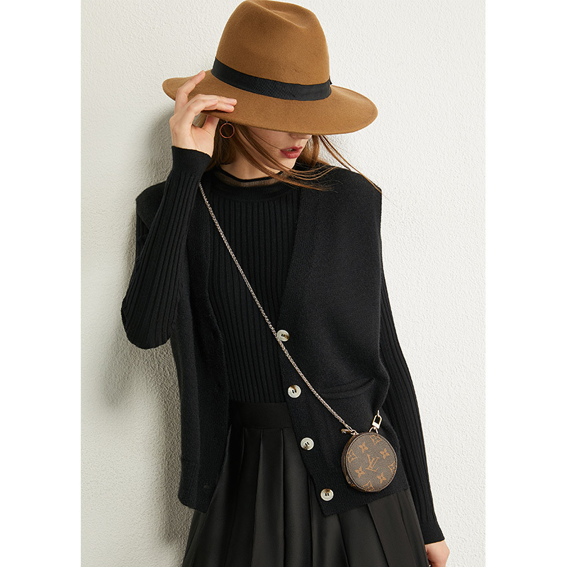 AMII Minimalism Autumn Fashion Women Sweater Causal Solid Stripe Slim Fit Turtleneck Sweater Female Pullover Tops 12030334 201017