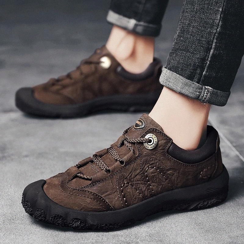 Soft genuine Leather Trendy Shoes Men's Casual High Versatile Cool Men Shoes Fashion Youth Zapatos De Hombre Deportivo #5r8a, Black
Soft genuine Leather Trendy Shoes Men's Casual High Versatile Cool Men Shoes Fashion Youth Zapatos De Hombre Deportivo #5r8a, Black