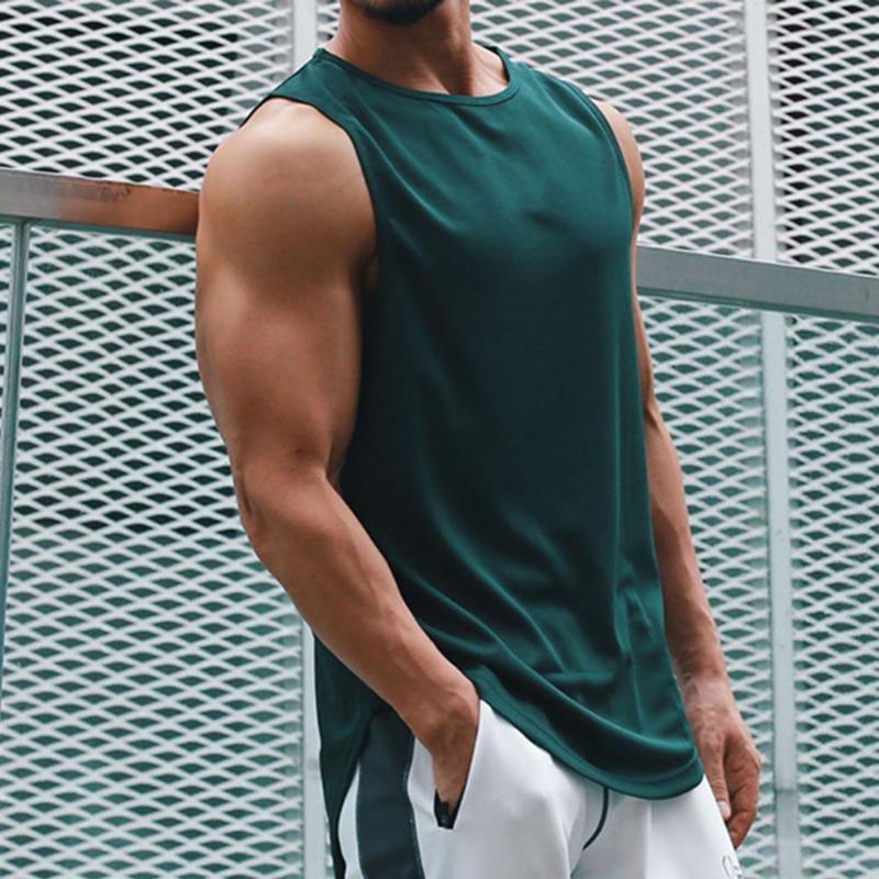 Men' Tank Tops Summer Fitness Sports Muscle Men Vest Solid Color Sleeveless Polyester Track And Field Jogging Top For, White;black
Men' Tank Tops Summer Fitness Sports Muscle Men Vest Solid Color Sleeveless Polyester Track And Field Jogging Top For, White;black