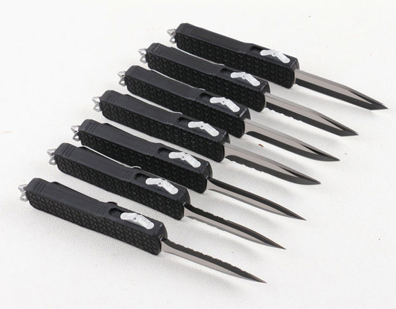 Factory Knives 6.9" Knife 440C Drawing Tactical Black Wire Direct EDC Blade Knife Pocket + Sheath Auto With Nylon Tactical Rjxrj
Factory Knives 6.9" Knife 440C Drawing Tactical Black Wire Direct EDC Blade Knife Pocket + Sheath Auto With Nylon Tactical Rjxrj