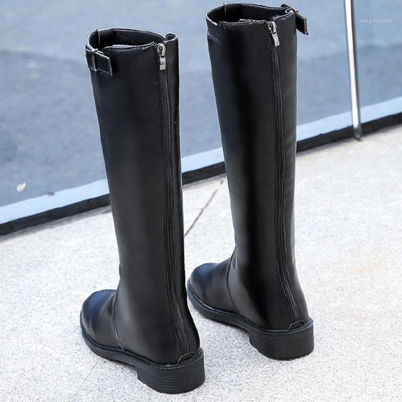 2020 children's autumn section flat bottom thick heel net red high-top knight boots winter leather boots and nude1, Black
2020 children's autumn section flat bottom thick heel net red high-top knight boots winter leather boots and nude1, Black
