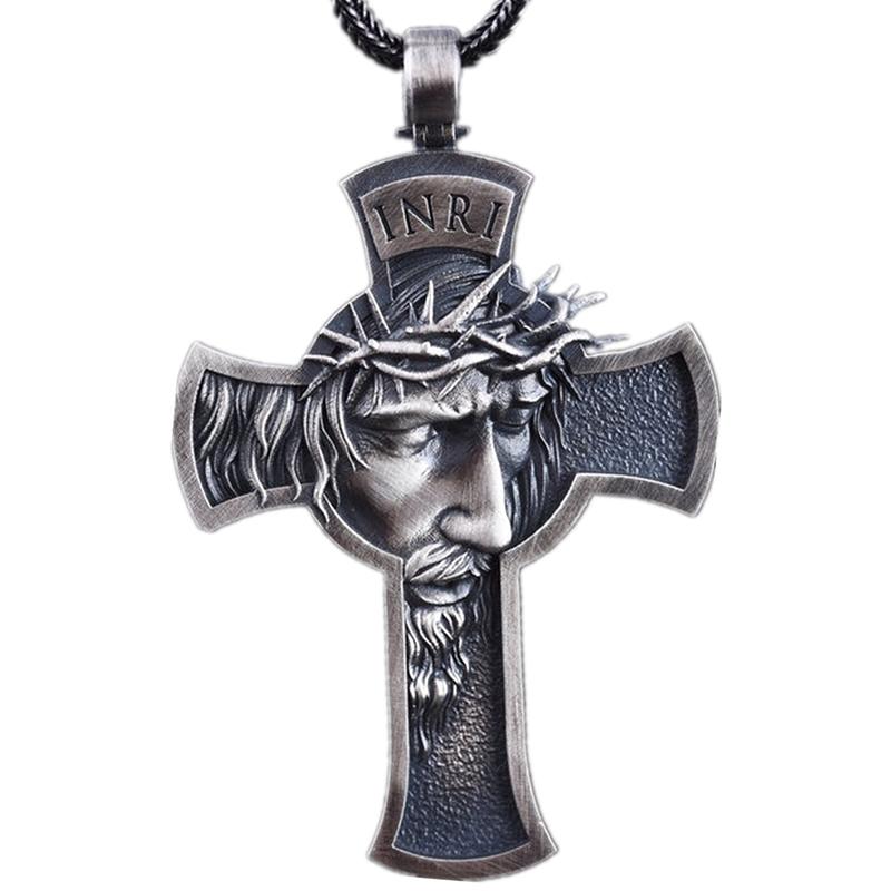 Chains Christ Jesus Crucifix Pendant Necklace Metal Gold Cross Chain Heavy Men Jewelry Gift Religious Christian Z3P119
Chains Christ Jesus Crucifix Pendant Necklace Metal Gold Cross Chain Heavy Men Jewelry Gift Religious Christian Z3P119