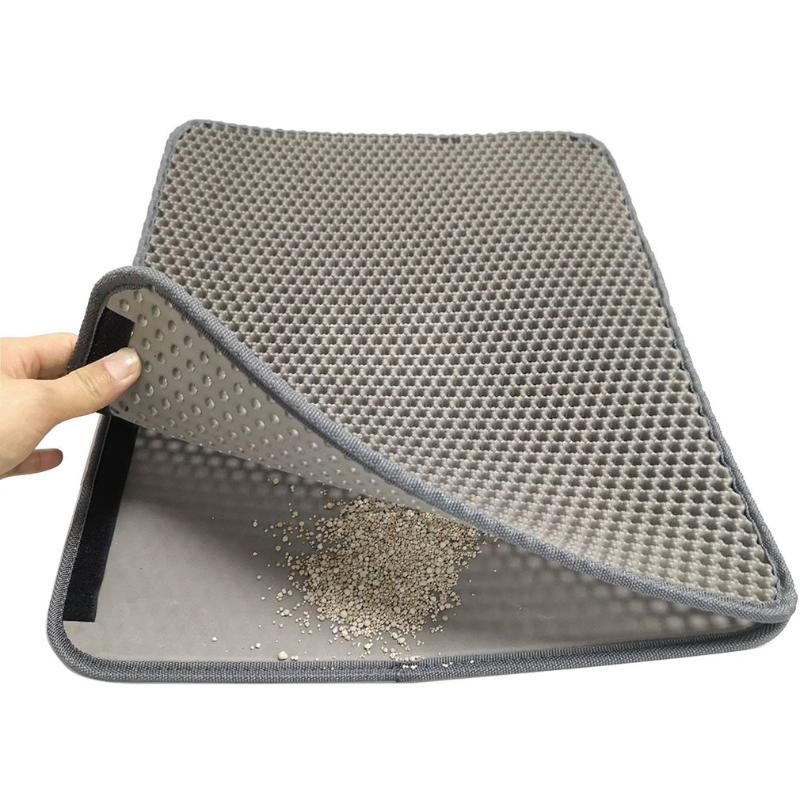 Pet Cat Litter Pad Eva Double Cat Litter Catch Pad Waterproof Pet Mat Bottom Non-Slip Supplies
Pet Cat Litter Pad Eva Double Cat Litter Catch Pad Waterproof Pet Mat Bottom Non-Slip Supplies
