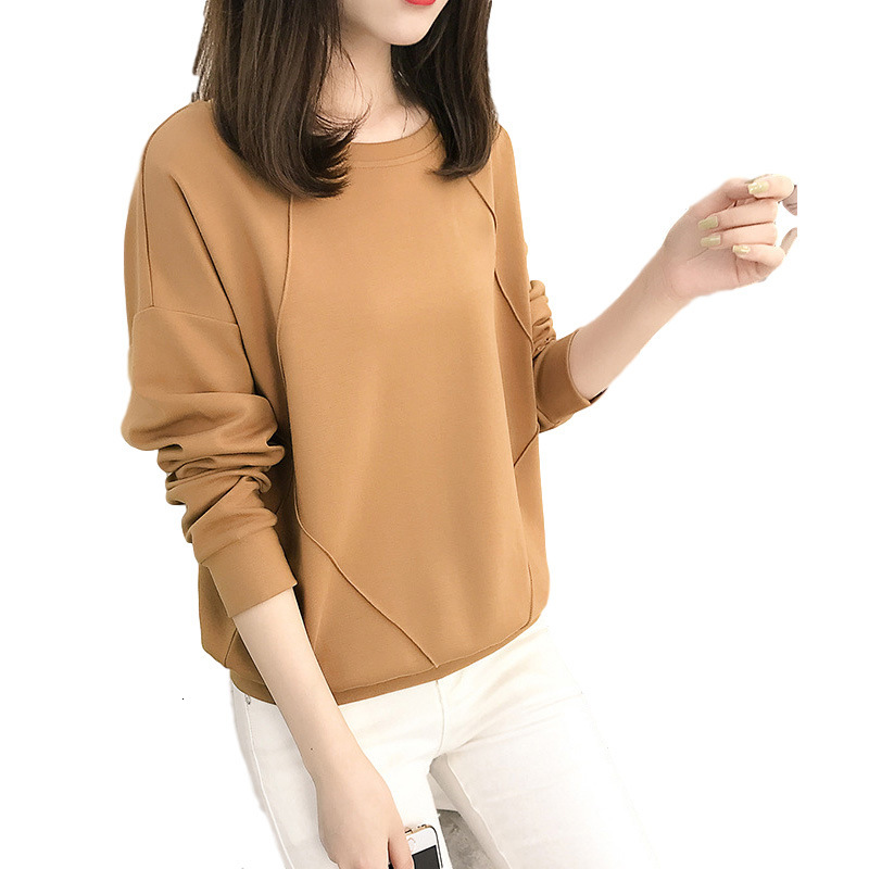 2021 New Women's thin shirts polyester office tops lady printing large release sleeve round turtleneck wear EOMP, Camel
2021 New Women's thin shirts polyester office tops lady printing large release sleeve round turtleneck wear EOMP, Camel