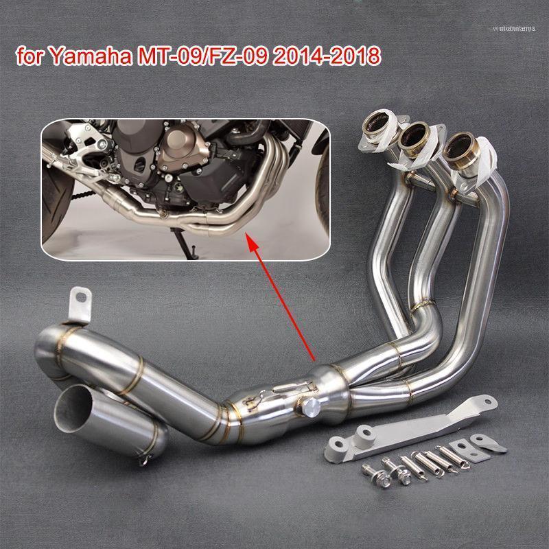 Motorcycle Exhaust System For MT-09 FZ-09 XSR900 2014-2022 2022 Full Link Pipes 304 Stainless Steel 51mm Slip On FZ09 MT MT091
Motorcycle Exhaust System For MT-09 FZ-09 XSR900 2014-2022 2022 Full Link Pipes 304 Stainless Steel 51mm Slip On FZ09 MT MT091