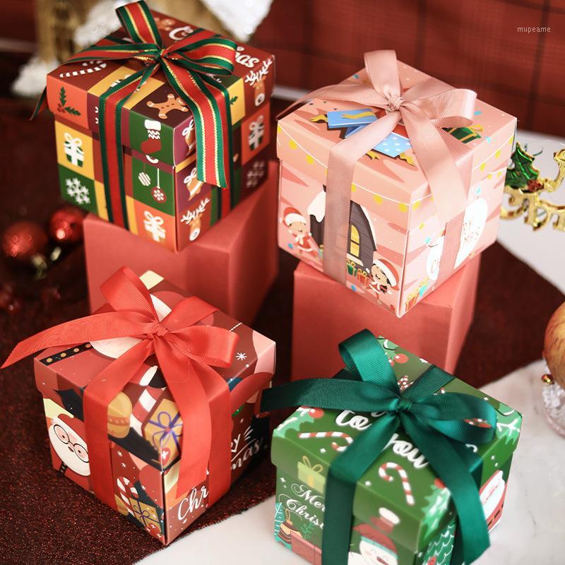 1pcs/lot Christmas party candy Box 10.5x10.5x10.5cm Paper Box Christmas Eve apple Packaging apple Gift1
1pcs/lot Christmas party candy Box 10.5x10.5x10.5cm Paper Box Christmas Eve apple Packaging apple Gift1