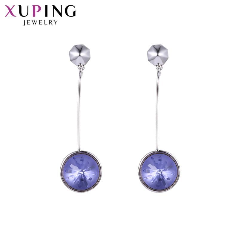 Xuping Jewelry Temperament Elegant Crystals Earrings for Women Valentine's Day Romantic Gifts 96198
Xuping Jewelry Temperament Elegant Crystals Earrings for Women Valentine's Day Romantic Gifts 96198