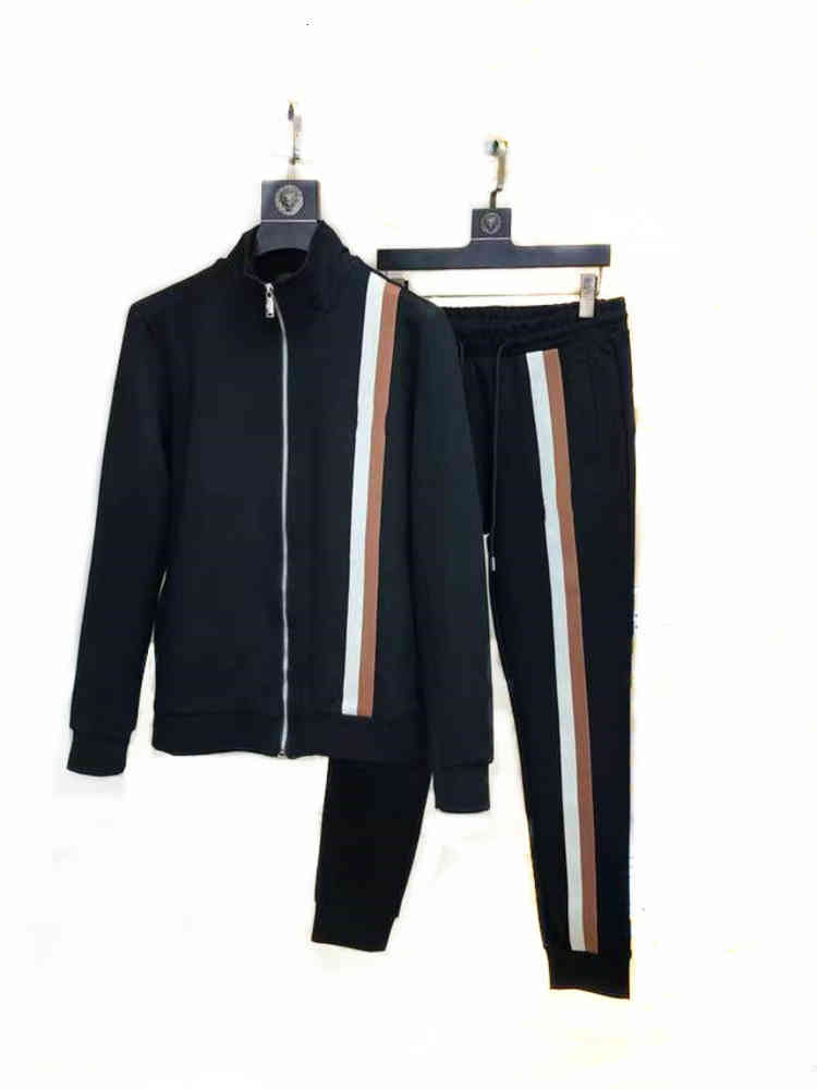 21SS Men Sportswear Set Brand Mens Tracksuit Sporting Fitness Clothing Two Pieces Polo Sweatshirts + Pants Casual Mens Track Suit Size, Black#1
21SS Men Sportswear Set Brand Mens Tracksuit Sporting Fitness Clothing Two Pieces Polo Sweatshirts + Pants Casual Mens Track Suit Size, Black#1