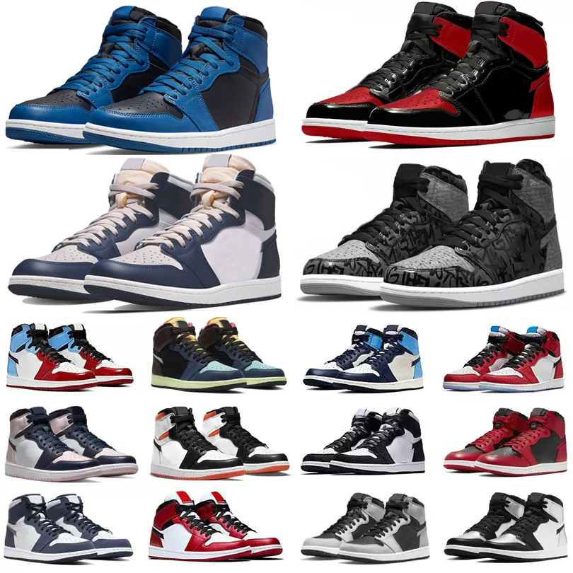 Jumpman 1 1s mens Retro basketball shoes Georgetown Bred Patent Bubble Gum Brotherhood Dark Mocha Marina Blue Obsidian Shadow Fragment men women sports sneakers, Pay for box
Jumpman 1 1s mens Retro basketball shoes Georgetown Bred Patent Bubble Gum Brotherhood Dark Mocha Marina Blue Obsidian Shadow Fragment men women sports sneakers, Pay for box