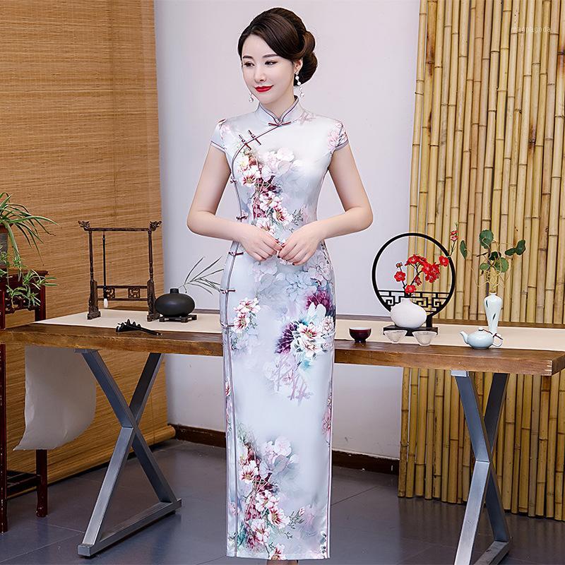 Size Plus Satin Cheongsam Elegant Sexy Qipao Traditional Dress sexy long cheongsam Chinese banquet dress1
Size Plus Satin Cheongsam Elegant Sexy Qipao Traditional Dress sexy long cheongsam Chinese banquet dress1