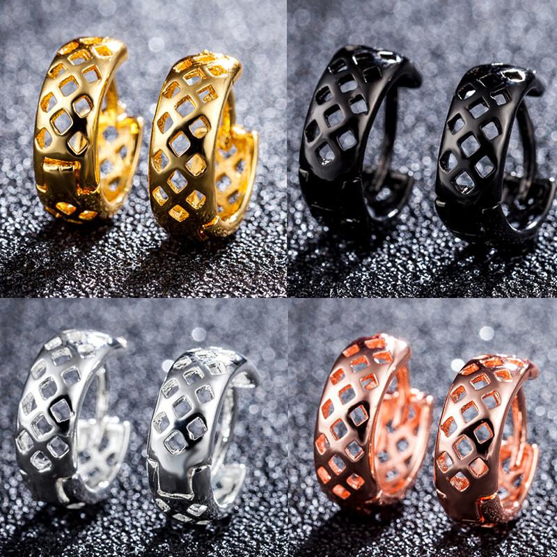 Hoop & Huggie Girl's Simple Glossy Hollow Earrings Golden/Black/White Small Huggies Tiny Bohemia Earring Jewelry Inside 10 Mm
Hoop & Huggie Girl's Simple Glossy Hollow Earrings Golden/Black/White Small Huggies Tiny Bohemia Earring Jewelry Inside 10 Mm