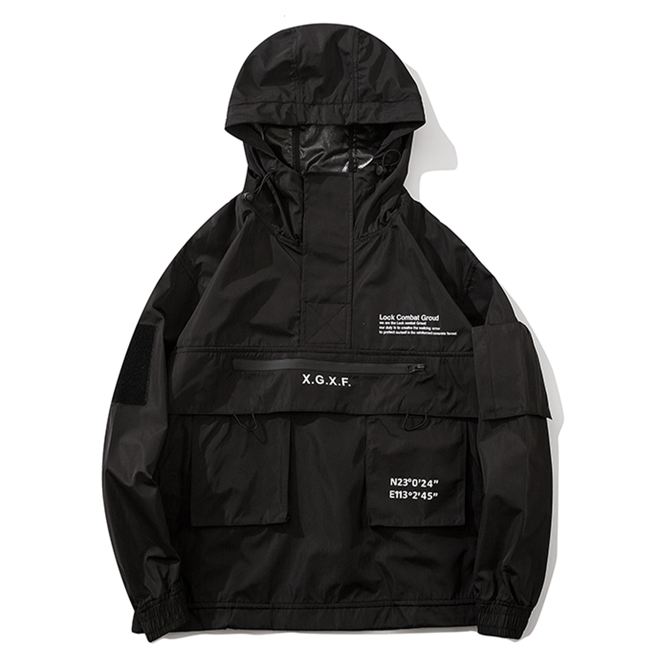 2021 New 2021ss Dark Cargo Hooded Pullover Harajuku Streetwear Tactical Function Jackets Multi-pocket Hoody Windbreaker Coats 91h4, Black
2021 New 2021ss Dark Cargo Hooded Pullover Harajuku Streetwear Tactical Function Jackets Multi-pocket Hoody Windbreaker Coats 91h4, Black