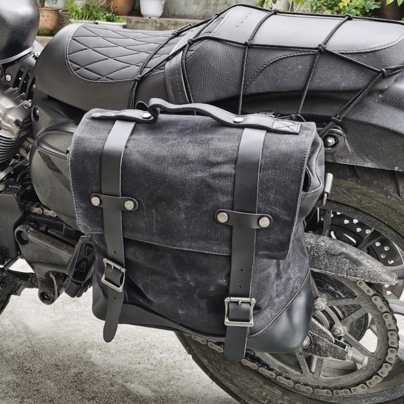 Motorcycle hanging retro pack brigade side box locomotive saddle bag waterproof C0121, Khaki
Motorcycle hanging retro pack brigade side box locomotive saddle bag waterproof C0121, Khaki