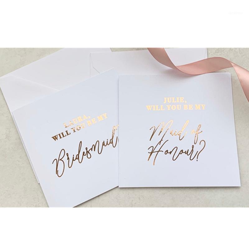 Custom Wedding Party Card Will You Be My Bridesmaid ROSE GOLD FOIL Wedding Note Card Personalised In Foil1
Custom Wedding Party Card Will You Be My Bridesmaid ROSE GOLD FOIL Wedding Note Card Personalised In Foil1