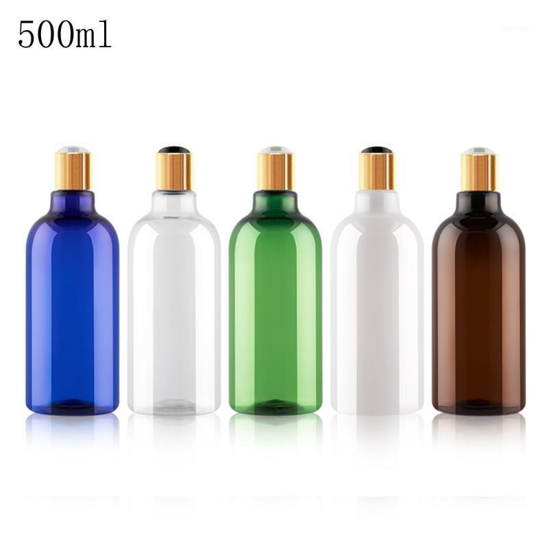 10pcs 500ml Plastic Cosmetic Cream Bottle Refillable Essence Lotion Gold Disc cap Empty Bottles Blue Green White Brown Container1
10pcs 500ml Plastic Cosmetic Cream Bottle Refillable Essence Lotion Gold Disc cap Empty Bottles Blue Green White Brown Container1