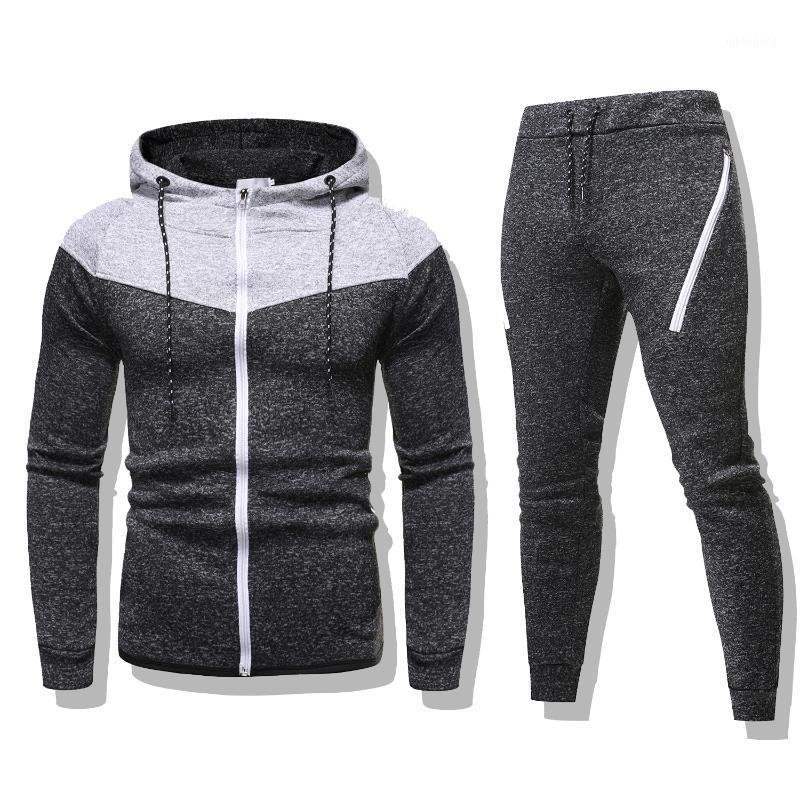 2020 Men Tracksuit Set Two Piece Set Patchwork Hoodies and pants Casual Sporting Suits Joggers Male Jogging Suits Grey Sweatsuit1, Kcd505 lightgrey
2020 Men Tracksuit Set Two Piece Set Patchwork Hoodies and pants Casual Sporting Suits Joggers Male Jogging Suits Grey Sweatsuit1, Kcd505 lightgrey