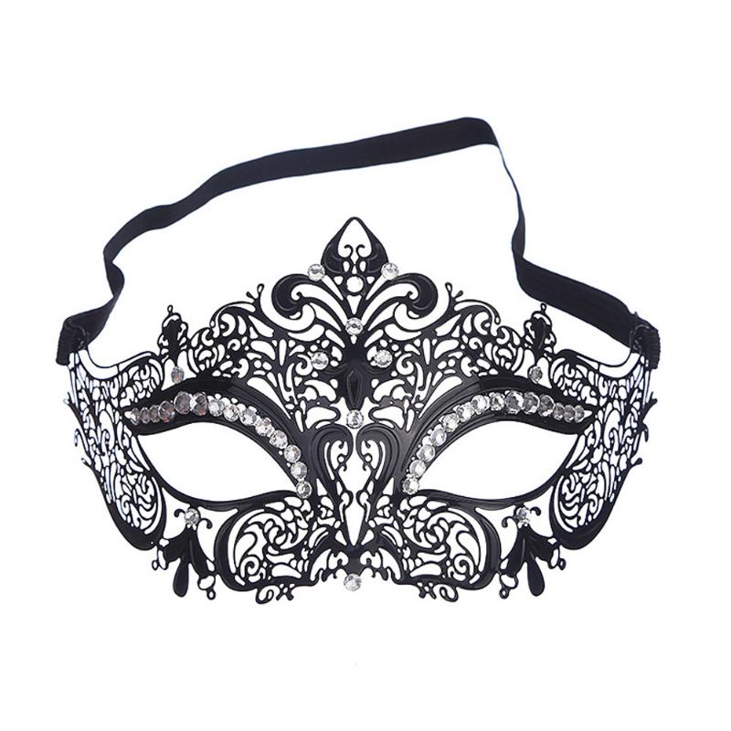 Black Women Elegant Metal Eye Mask Party Masks Laser Cut Venetian Halloween Ball Masquerade Luxury Mask
Black Women Elegant Metal Eye Mask Party Masks Laser Cut Venetian Halloween Ball Masquerade Luxury Mask