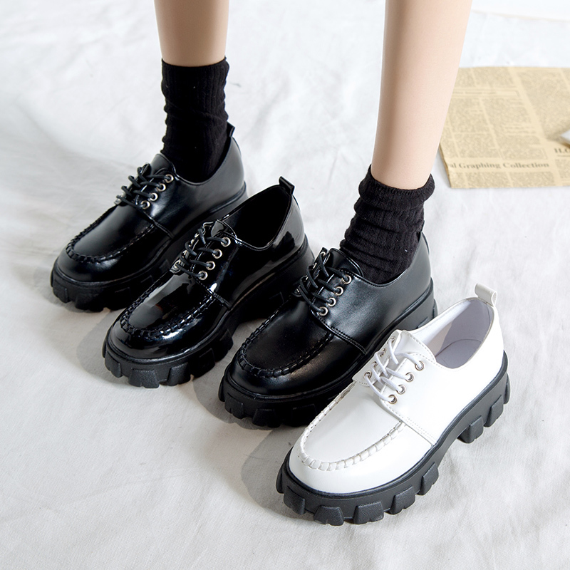 2021 The New Women's Oxfords Ladies Toe Shoes Leather Creepers Xjew
2021 The New Women's Oxfords Ladies Toe Shoes Leather Creepers Xjew