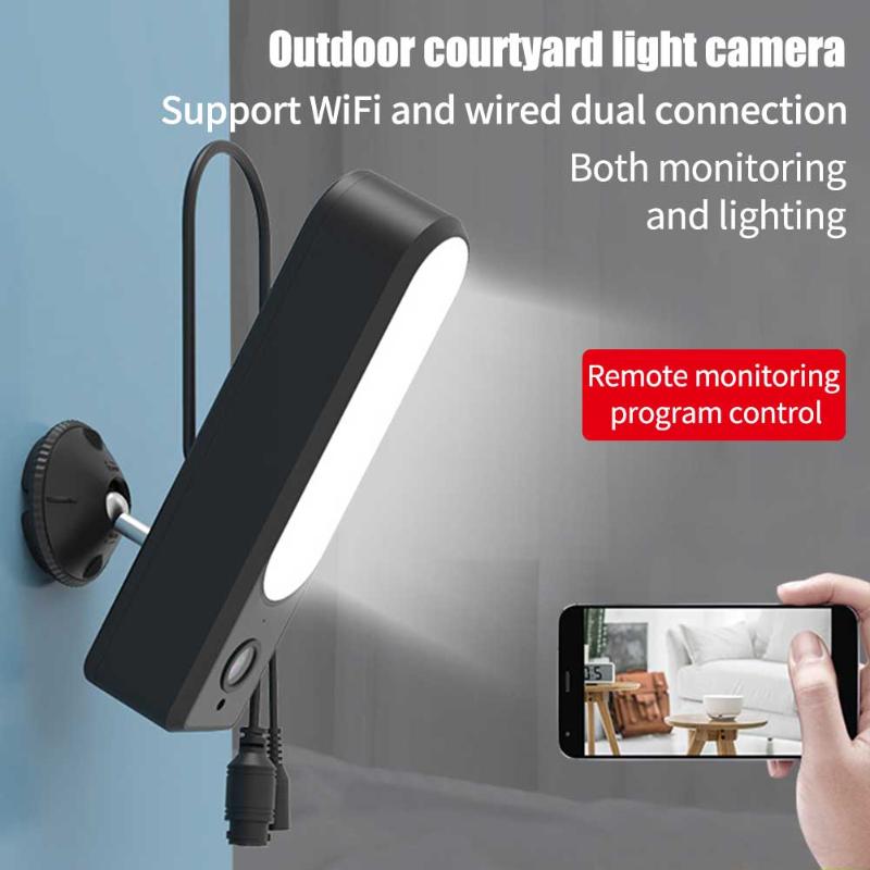 2MP WiFi Home Surveillance Waterproof Alarm Yard HD 1080P Wall Light Security Camera Two Way Audio Outdoor Wireless Floodlight
2MP WiFi Home Surveillance Waterproof Alarm Yard HD 1080P Wall Light Security Camera Two Way Audio Outdoor Wireless Floodlight