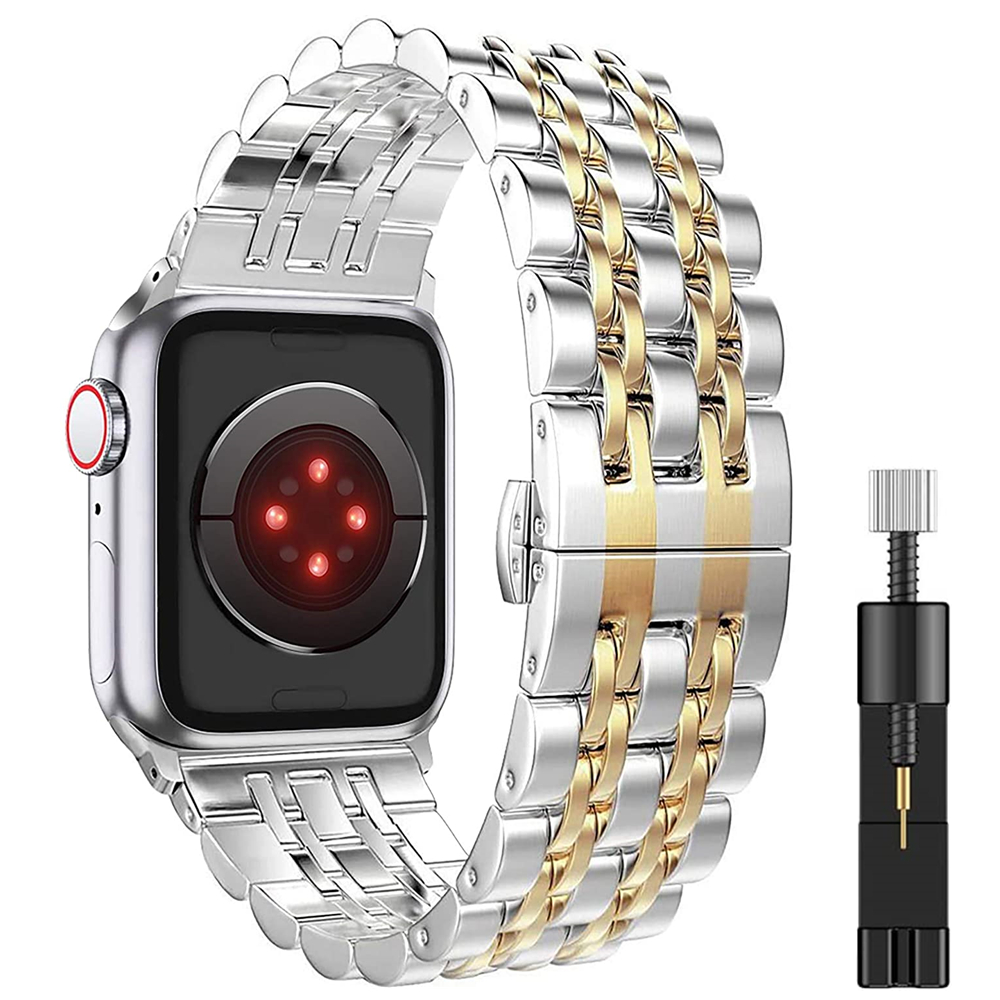 Metal strap For Apple watch 45mm 41mm 44mm 42mm 40mm 38mm Men/Women replacement stainless steel strap For iwatch 7 6 5 4 3 2 SE
Metal strap For Apple watch 45mm 41mm 44mm 42mm 40mm 38mm Men/Women replacement stainless steel strap For iwatch 7 6 5 4 3 2 SE