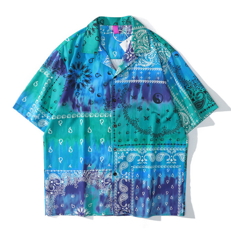 Dark Icon Bandana Polo Shirt Men Summer Light Weight Thin Material Hawaiian Men's Shirts, White;black
Dark Icon Bandana Polo Shirt Men Summer Light Weight Thin Material Hawaiian Men's Shirts, White;black