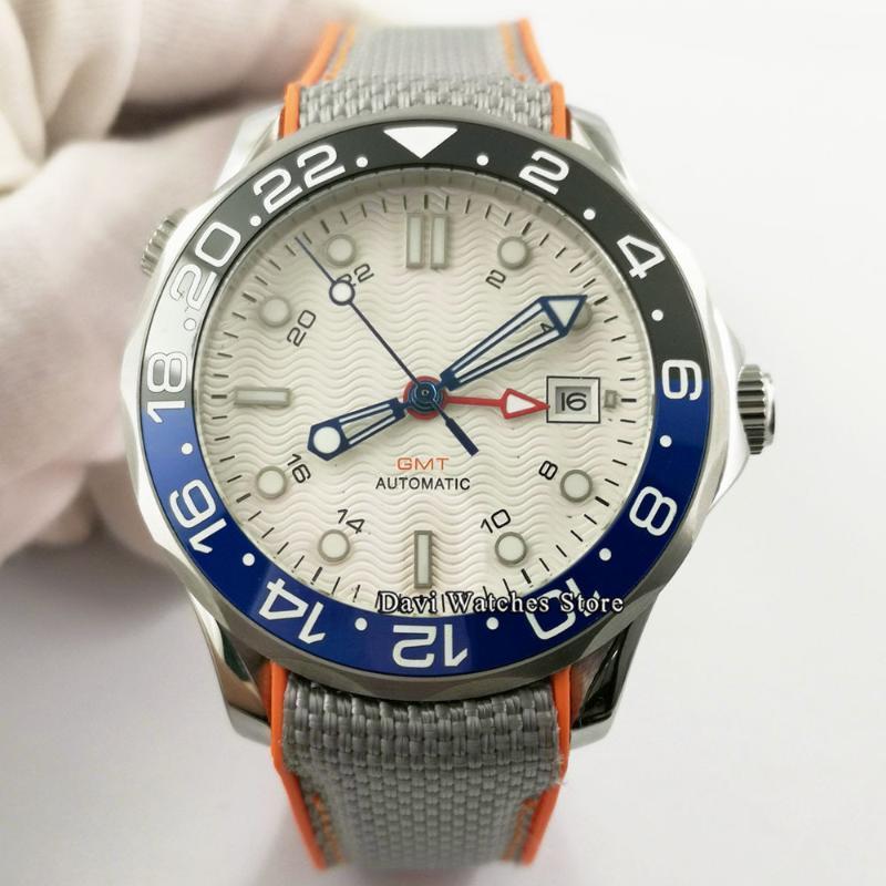 Wristwatches Bliger 41mm Sterile Top Mens Watch Sapphire Glass Date GMT White/Black/Blue Dial Automatic Movement Wristwatch1, No1
Wristwatches Bliger 41mm Sterile Top Mens Watch Sapphire Glass Date GMT White/Black/Blue Dial Automatic Movement Wristwatch1, No1