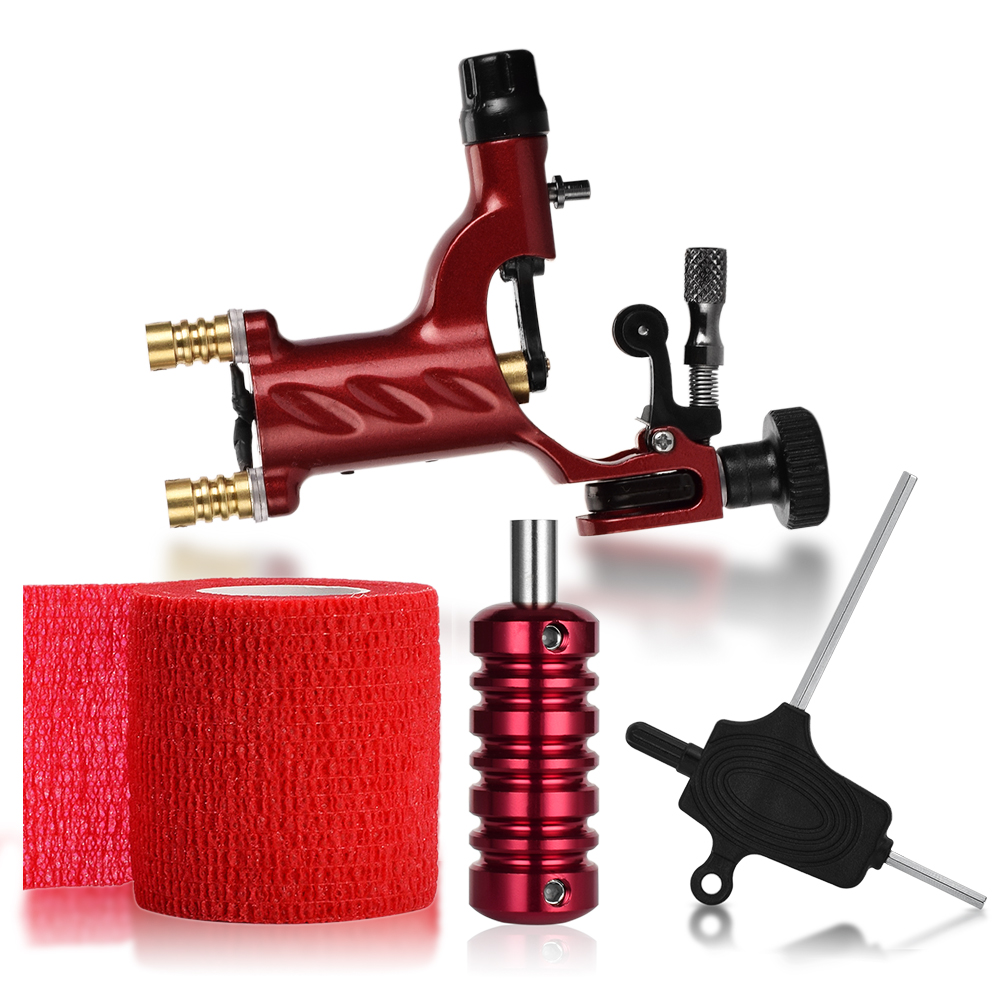 Tattoo Guns Kits Purple Professional Kit Machines Price Cinta Grip Tatuaje Maquina De Tatuagem Completa Clip Cord