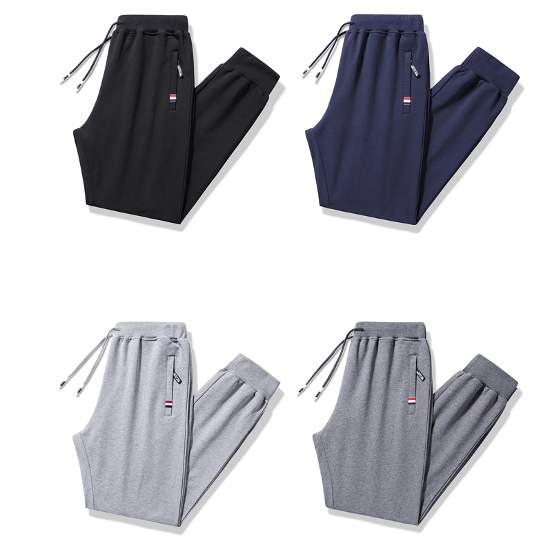 Men's Sweatpants Big Size Large 5xl Sportswear Elastic Waist Casual Cotton Track Pants Stretch Trousers Male Black Joggers 8XL 220330