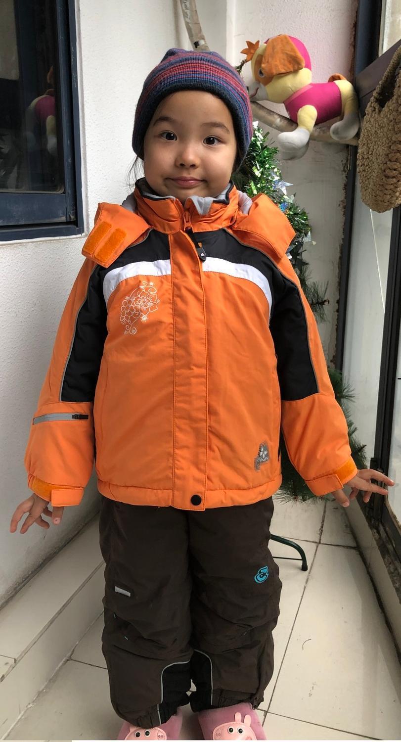 Warm winter ski suit jacket pants overalls girl Spring Autumn 4-5 years old pp 98-104 cm European high quality 201208