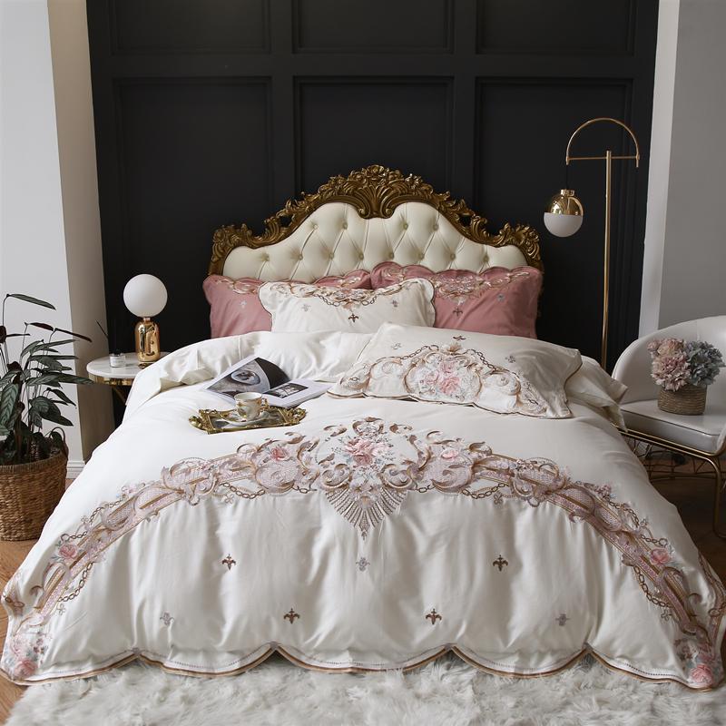 Korean Princess Embroidery Bedding Set Reactive Printing Bed Linen Cotton Double Bed 150 For Home Duvet Cover Comforter Cover
Korean Princess Embroidery Bedding Set Reactive Printing Bed Linen Cotton Double Bed 150 For Home Duvet Cover Comforter Cover